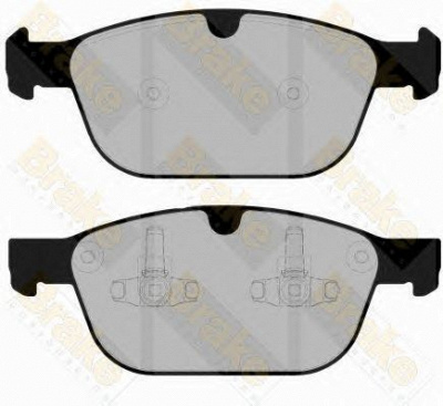 BRAKE ENGINEERING pa1859 -  Комплект тормозных колодок, дисковый тормоз